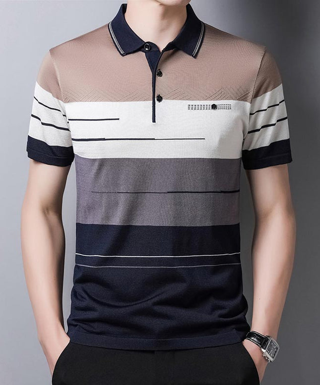 Męska koszulka polo kolorowa