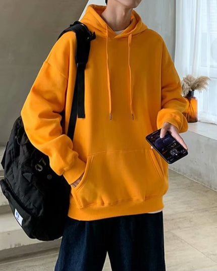 Męska bluza klasyczna z kapturem