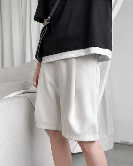 Męskie szorty eleganckie do kolan