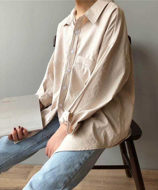 Damska koszula minimalistyczna