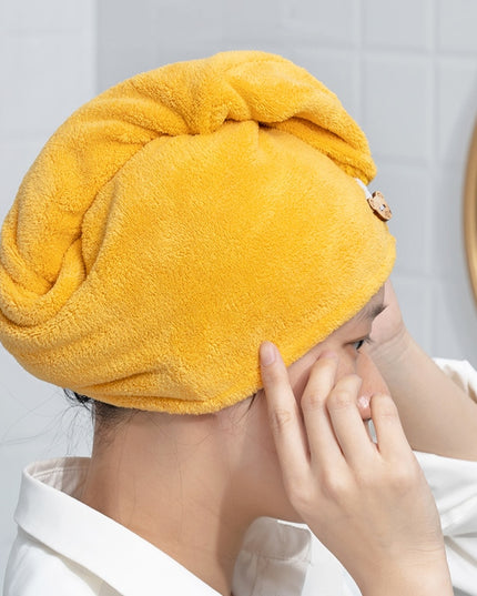 Ręcznik łazienkowy do osuszania włosów turban