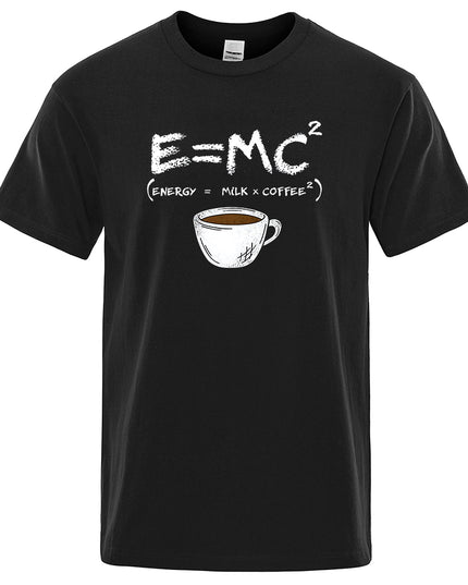 Męski T-shirt z nadrukiem