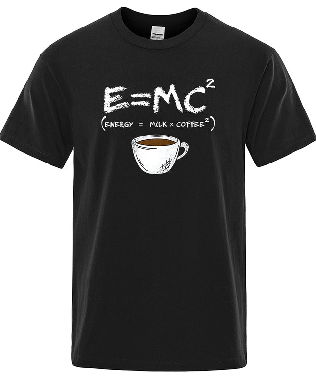 Męski T-shirt z nadrukiem