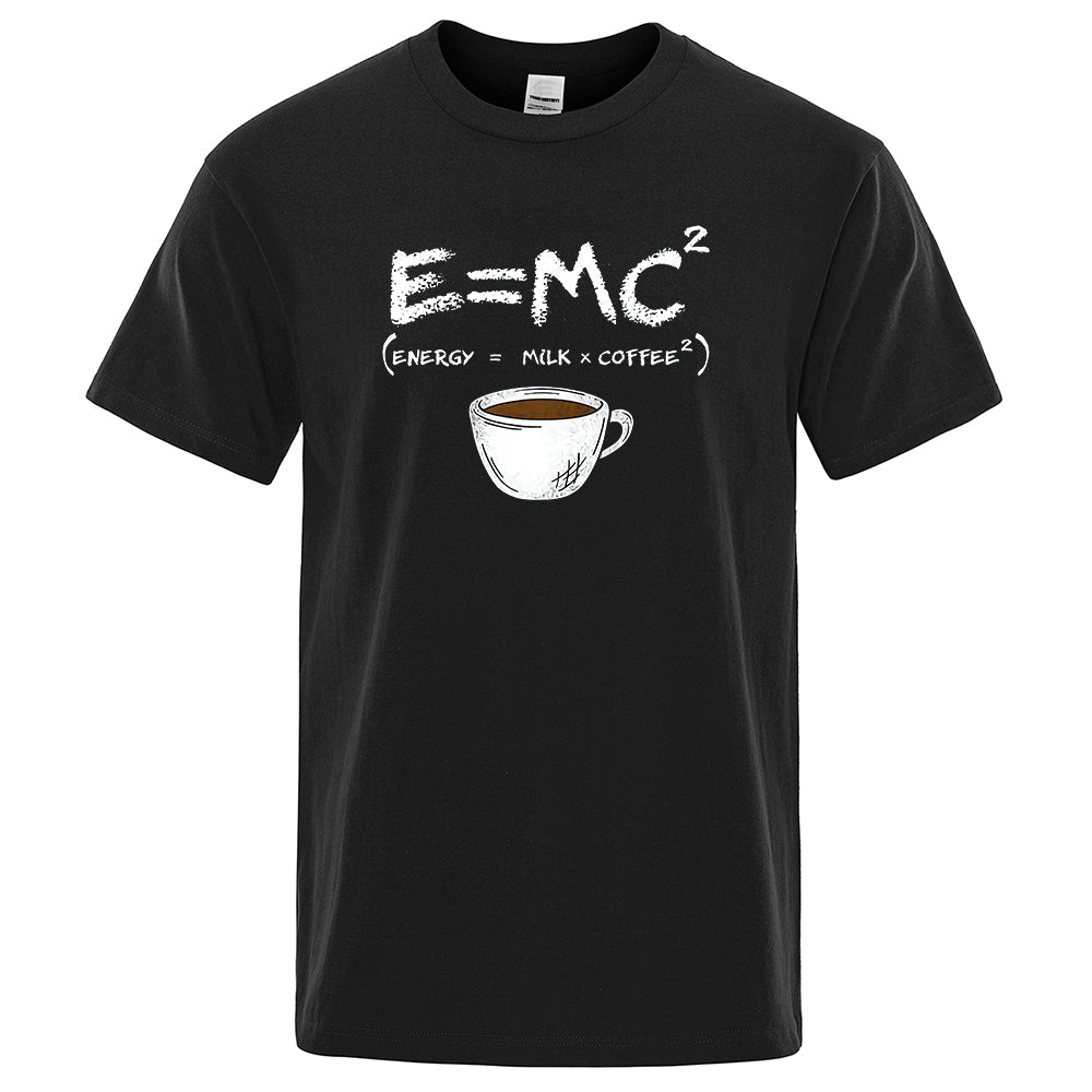 Męski T-shirt z nadrukiem
