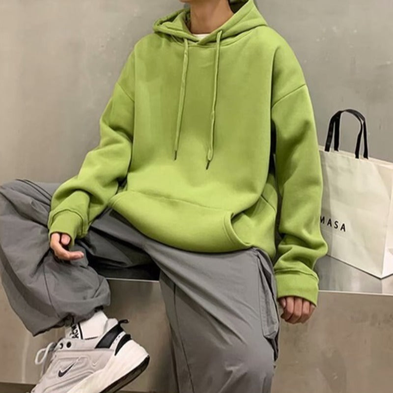 Męska bluza klasyczna z kapturem