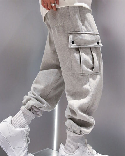 Męskie spodnie dresowe z kieszeniami