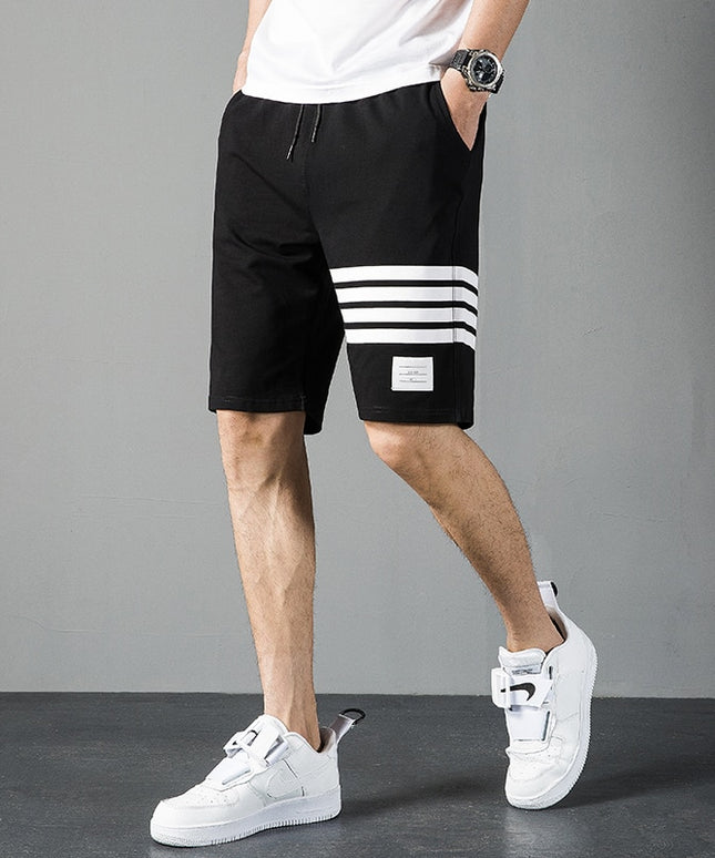 Męskie szorty w paski