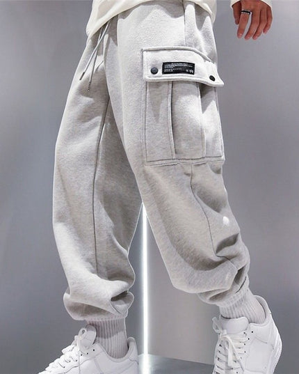 Męskie spodnie dresowe z kieszeniami
