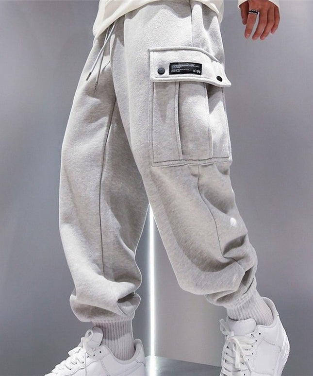 Męskie spodnie dresowe z kieszeniami