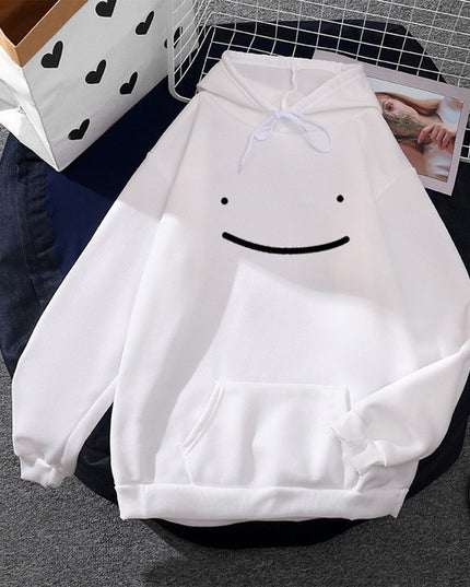 Męska bluza z nadrukiem i kapturem