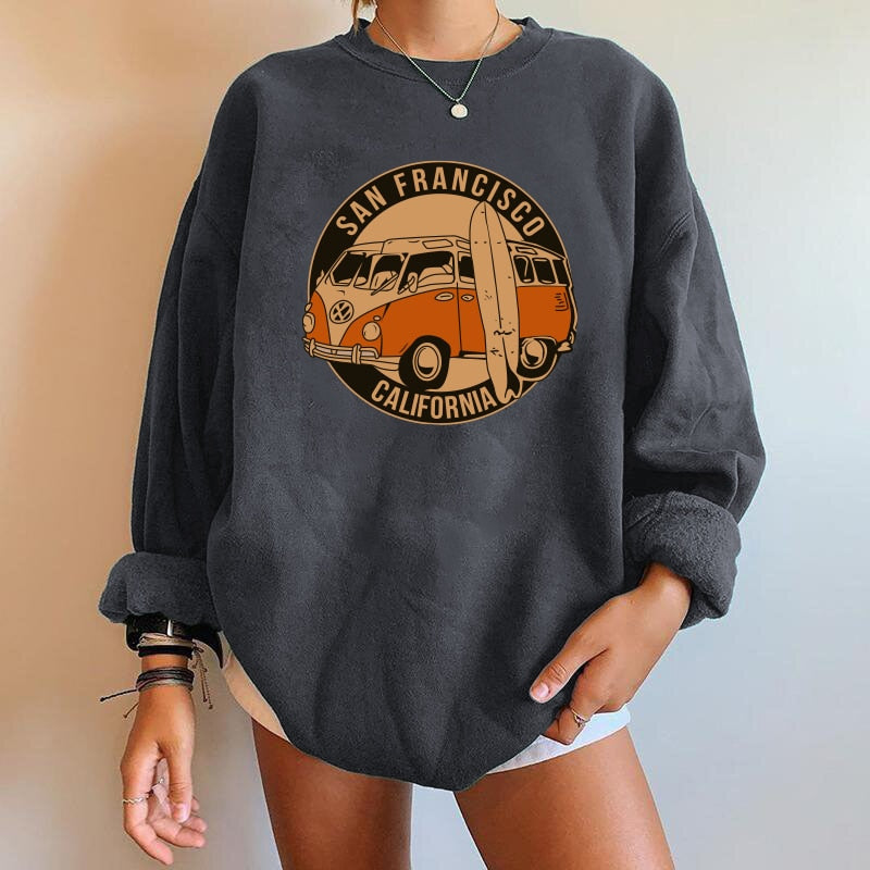 Damska bluza oversize