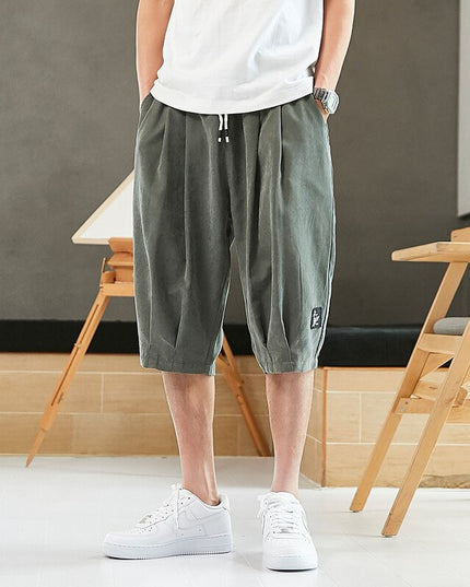 Męskie szorty o długości 3/4