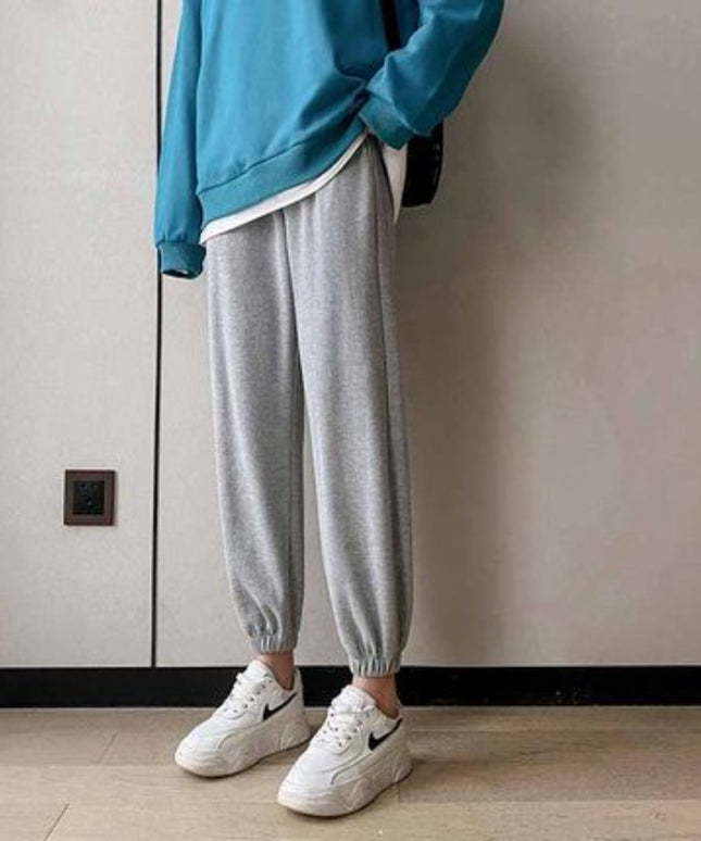 Damskie spodnie dresowe ocieplane