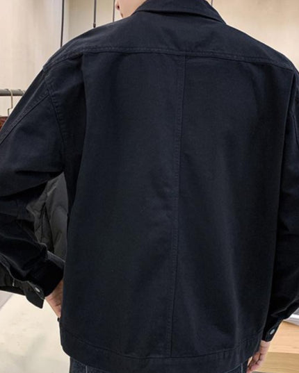 Męska kurtka przejściowa klasyczna luźna