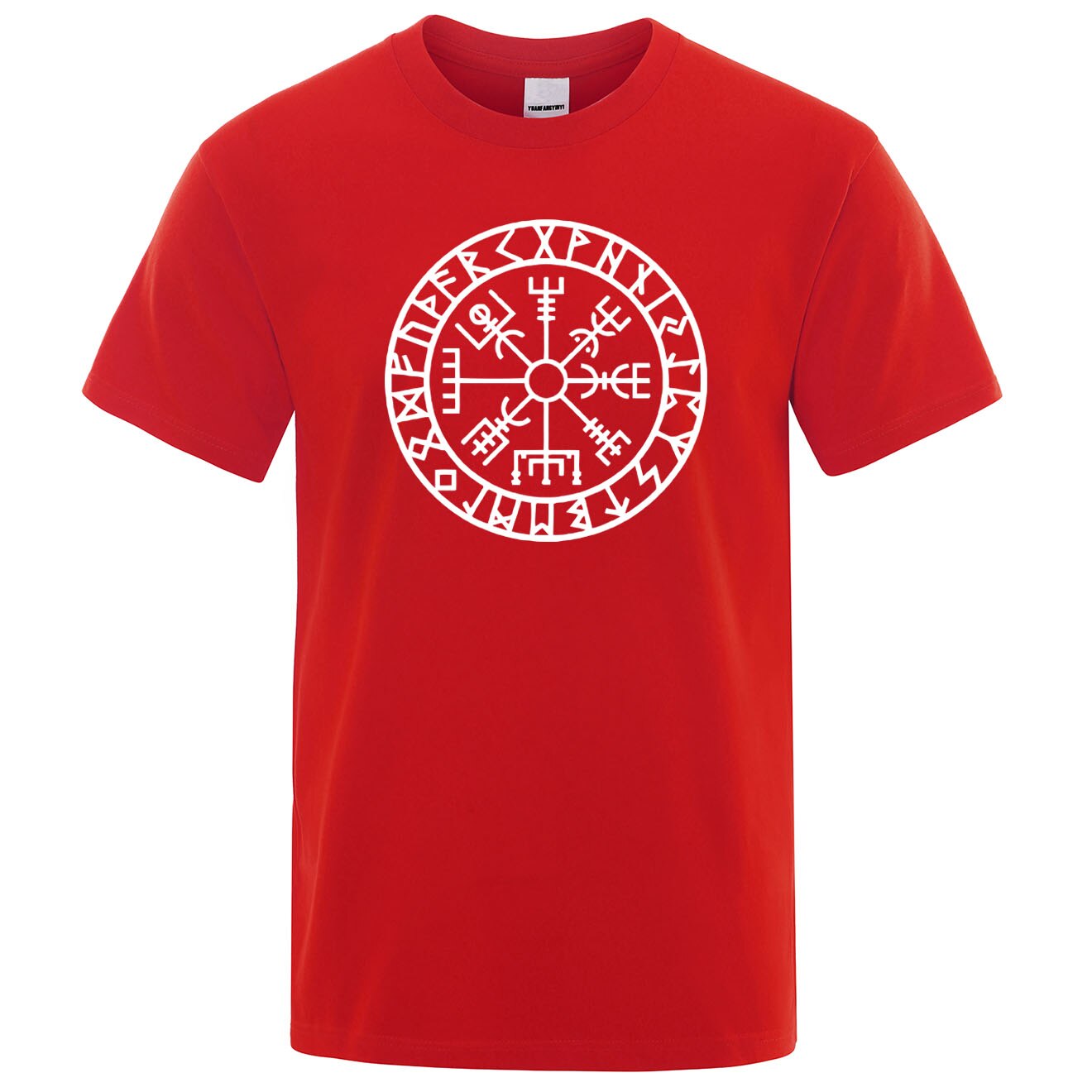Męski T-shirt klasyczny z nordyckim motywem