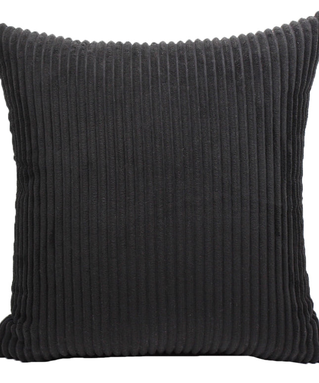Poszewka na poduszkę prążkowana w jednolitych kolorach