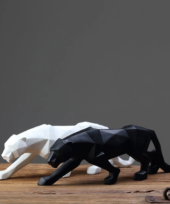 Figurka dekoracyjna zwierzę jaguar