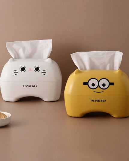 Pudełko na chusteczki schowek z nadrukiem