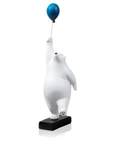 Figurka dekoracyjna miś z balonem