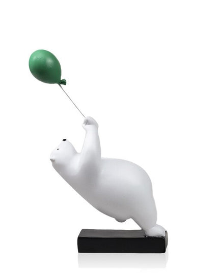 Figurka dekoracyjna miś z balonem