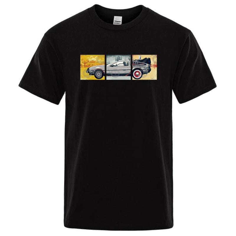 Męski T-shirt klasyczny z nadrukiem