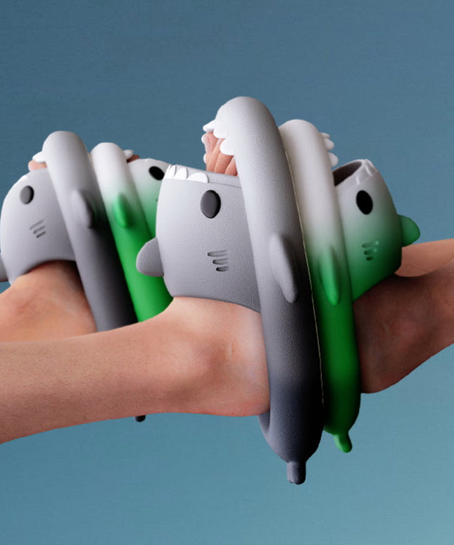 Klapki basenowe z motywem wieloryba