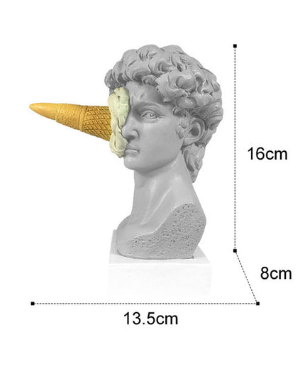 Figurka dekoracyjna posąg abstrakcyjny styl