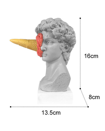 Figurka dekoracyjna posąg abstrakcyjny styl