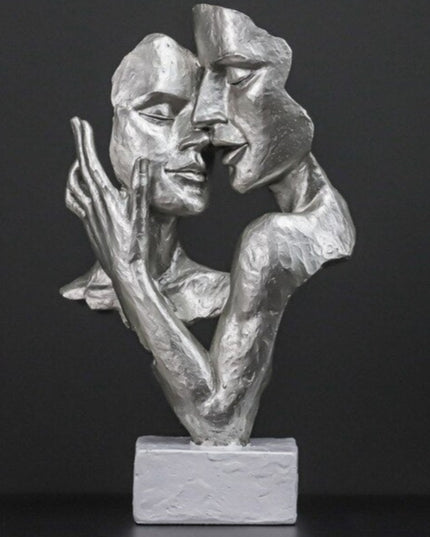 Figurka dekoracyjna motyw twarzy styl vintage