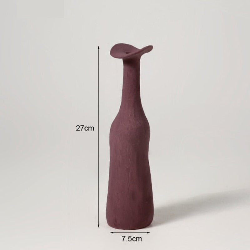 Wazon ceramiczny w pastelowych kolorach