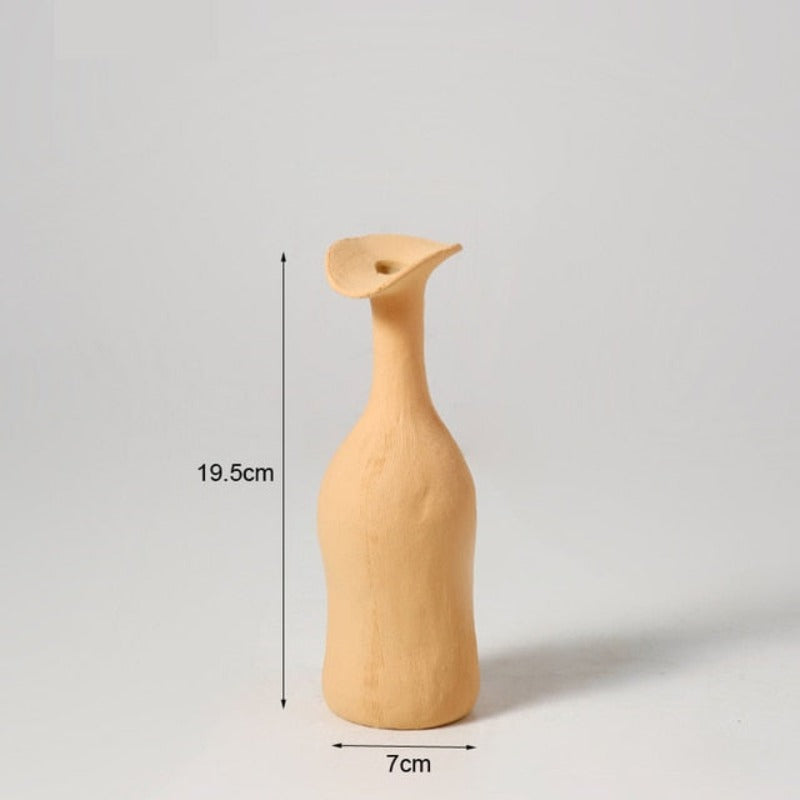Wazon ceramiczny w pastelowych kolorach