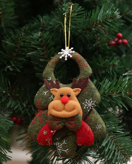 Świąteczna wisząca ozdoba z reniferem