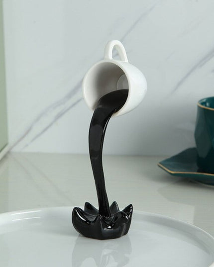 Figurka dekoracyjna filiżanka z kawą