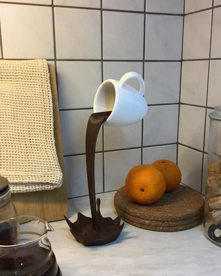 Figurka dekoracyjna filiżanka z kawą