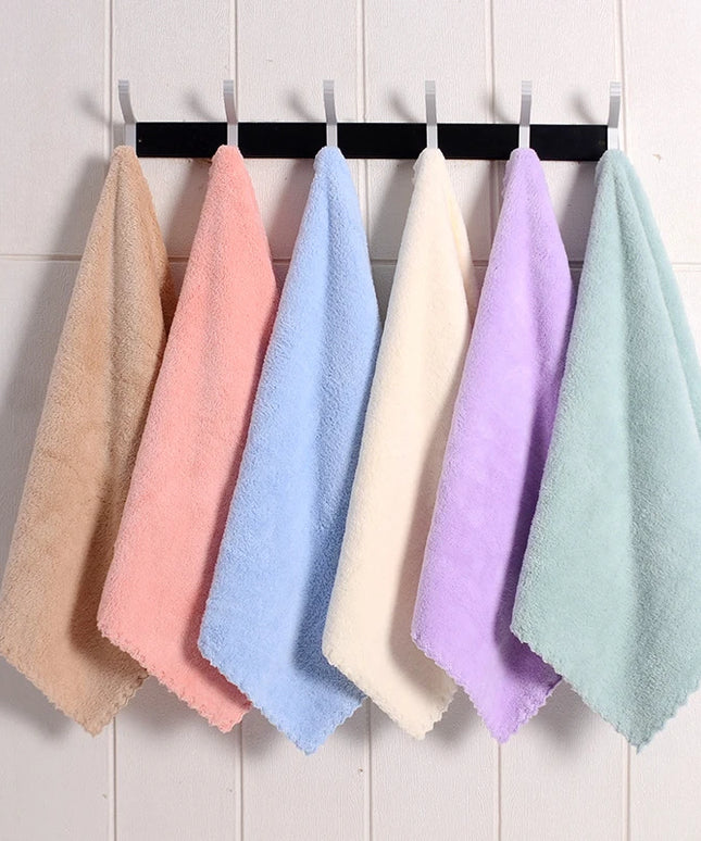 Ręcznik łazienkowy w pastelowych kolorach
