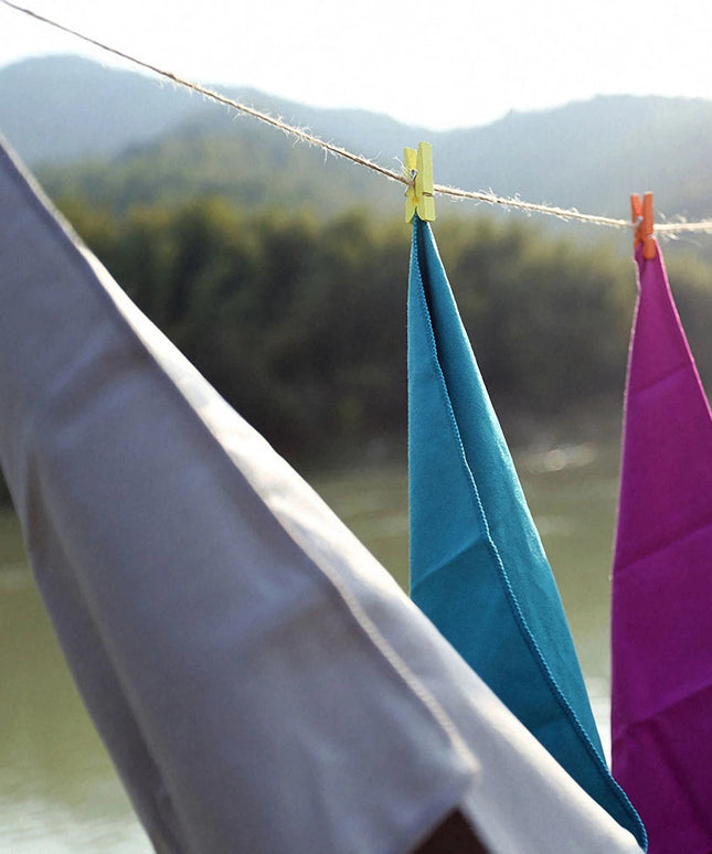 Ręcznik sportowy przenośny z pokrowcem i zawieszką