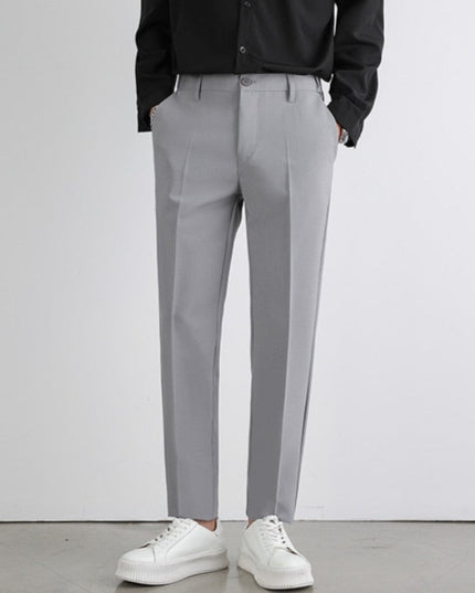 Męskie spodnie chinosy o eleganckim kroju