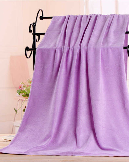 Ręcznik saunowy chłonny w jednolitych kolorach