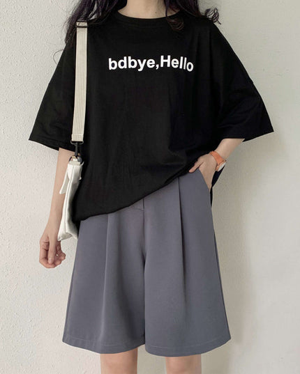 Damskie szorty eleganckie długości do kolan