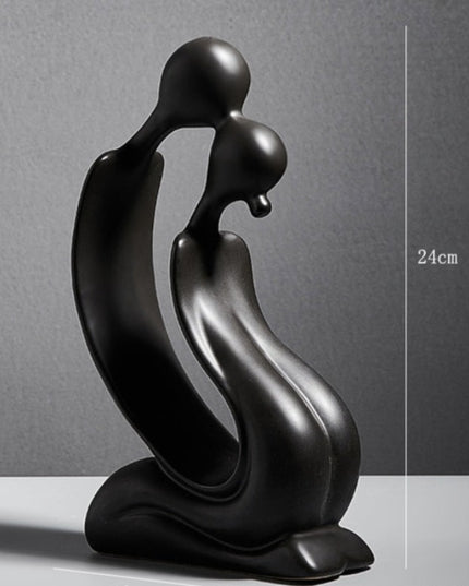Figurka dekoracyjna motyw postaci minimalistyczny styl