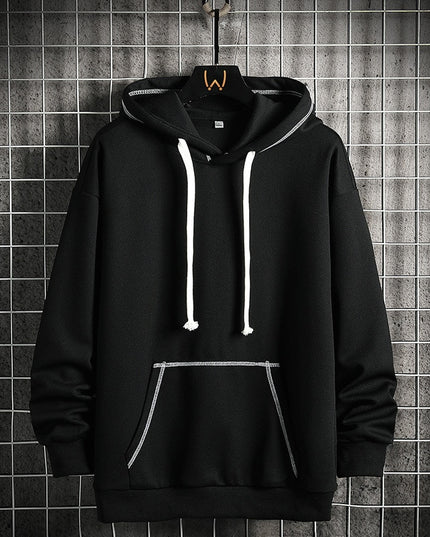 Męska bluza z kapturem i dużą kieszenią