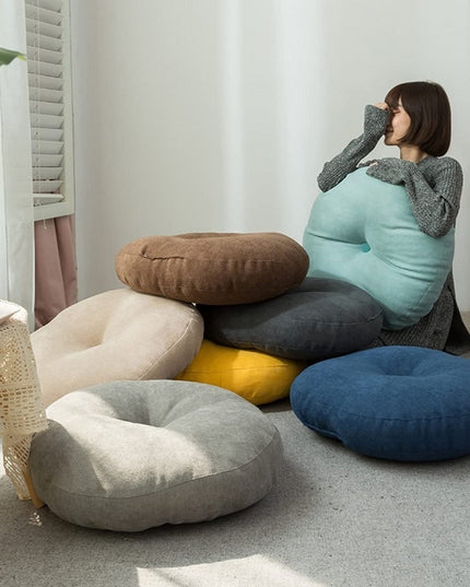 Poduszka dekoracyjna siedziskowa jednokolorowa