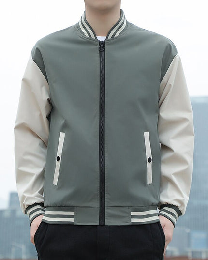 Męska kurtka przejściowa bomberka typu bejsbolówka