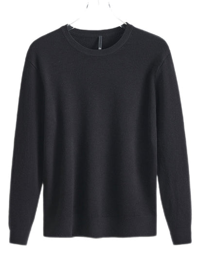 Męski sweter klasyczny z dekoltem w łódkę