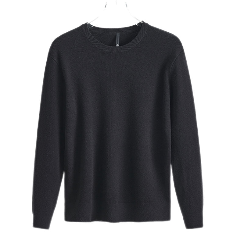 Męski sweter klasyczny z dekoltem w łódkę