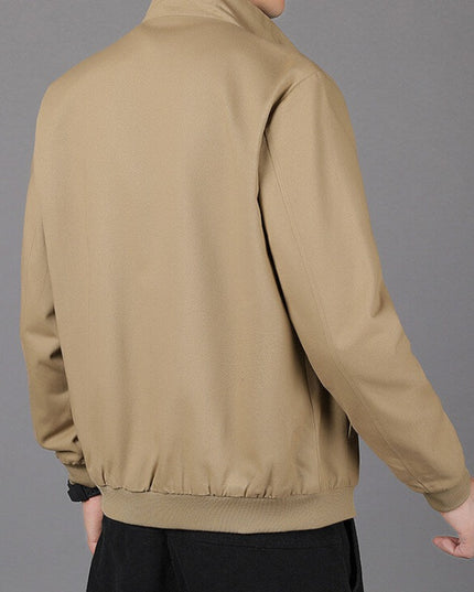 Męska kurtka przejściowa klasyczna ze stójką