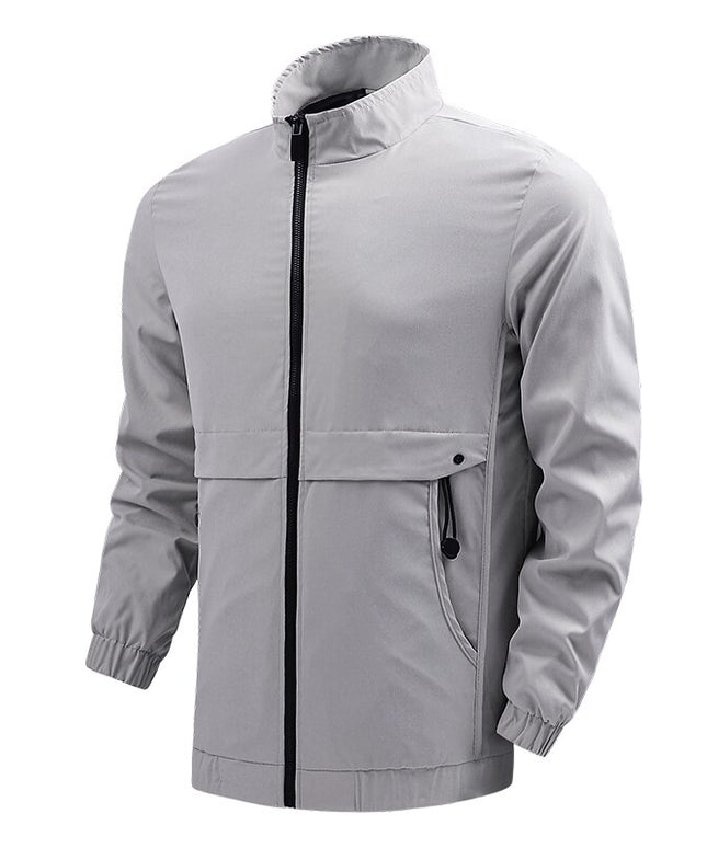 Męska kurtka przejściowa trekkingowa wiatrówka przeciwdeszczowa