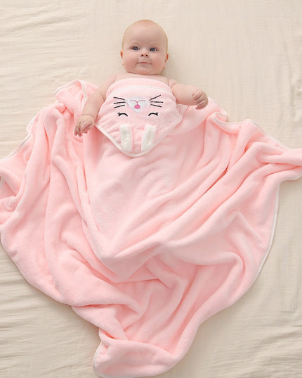 Ręcznik dziecięcy ze zwierzątkiem na kapturze