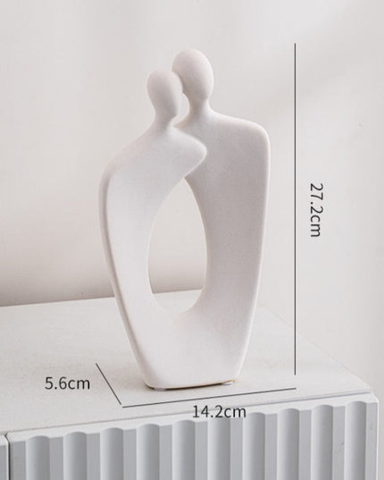 Figurka dekoracyjna ceramiczna wzór postaci