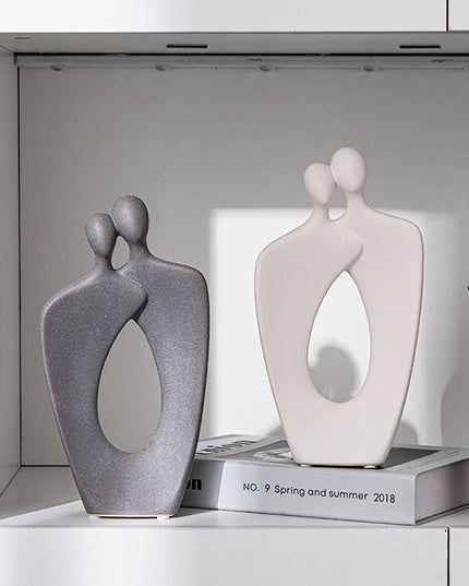 Figurka dekoracyjna ceramiczna wzór postaci